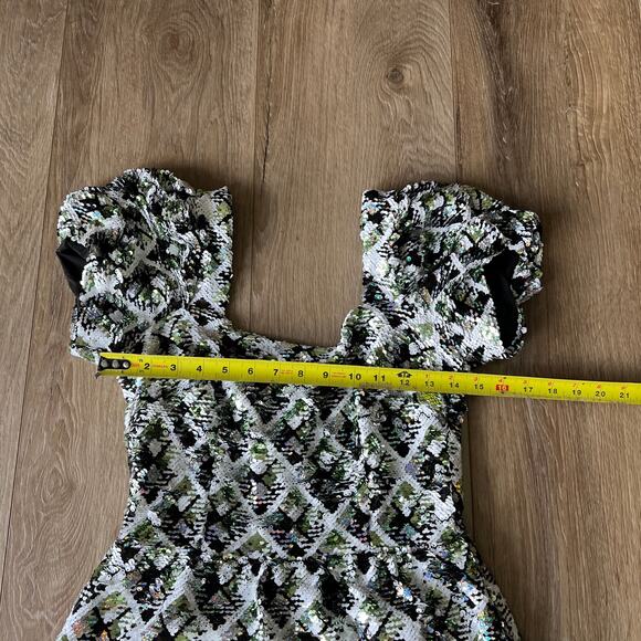 HVN Women's Sequin Fromer Dress Size 2 - Picture 8 of 11